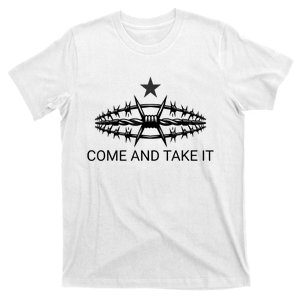 Razor Wire Come And Take It Supreme Court Texas Border 2024 T-Shirt