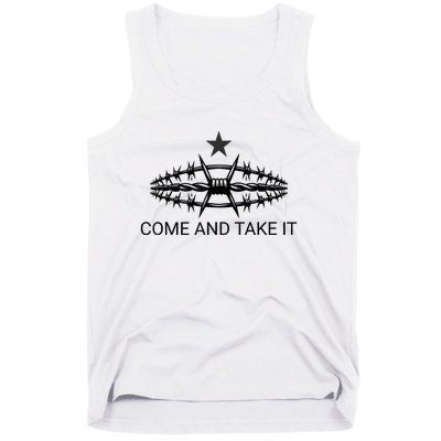 Razor Wire Come And Take It Supreme Court Texas Border 2024 Tank Top