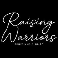 Raising Warriors Christian Bible Verse Religious Baptism Womens Tank Top