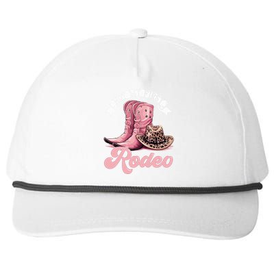 Rodeo Western Country Cowgirl Hat Not My First Rodeo Snapback Five-Panel Rope Hat