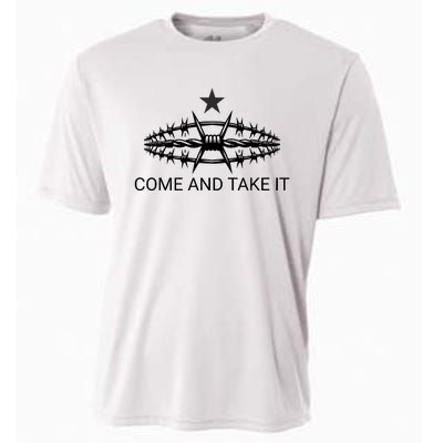 Razor Wire Come And Take It Supreme Court Texas Border 2024 Cooling Performance Crew T-Shirt