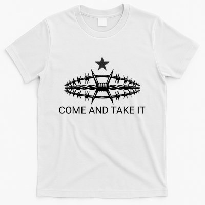 Razor Wire Come And Take It Supreme Court Texas Border 2024 T-Shirt