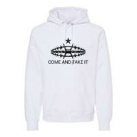 Razor Wire Come And Take It Supreme Court Texas Border 2024 Premium Hoodie