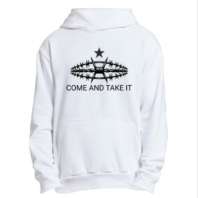 Razor Wire Come And Take It Supreme Court Texas Border 2024 Urban Pullover Hoodie