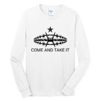 Razor Wire Come And Take It Supreme Court Texas Border 2024 Tall Long Sleeve T-Shirt