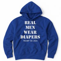 Real Wear Diapers Trump 2024 Hoodie