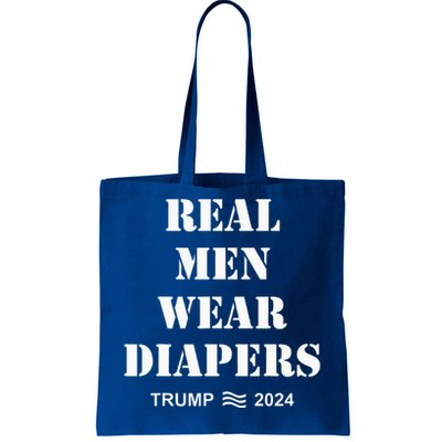 Real Wear Diapers Trump 2024 Tote Bag