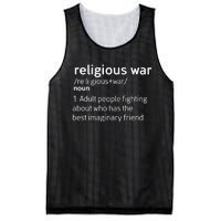 Religious War Definition Mesh Reversible Basketball Jersey Tank