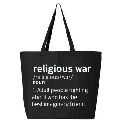 Religious War Definition 25L Jumbo Tote