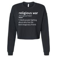 Religious War Definition Cropped Pullover Crew