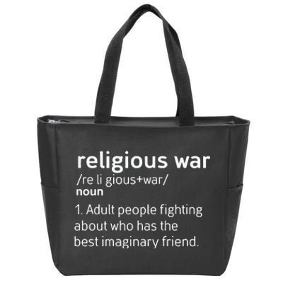 Religious War Definition Zip Tote Bag