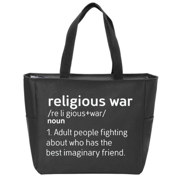 Religious War Definition Zip Tote Bag