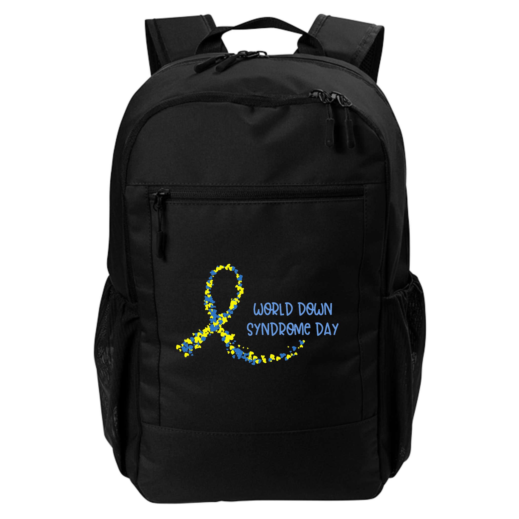 Ribbon World Down Syndrome Day Backpack