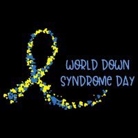 Ribbon World Down Syndrome Day Backpack