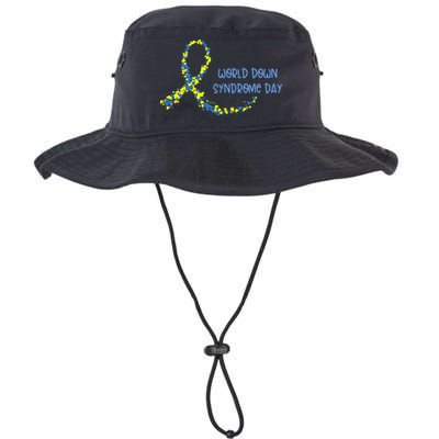 Ribbon World Down Syndrome Day Bucket Hat