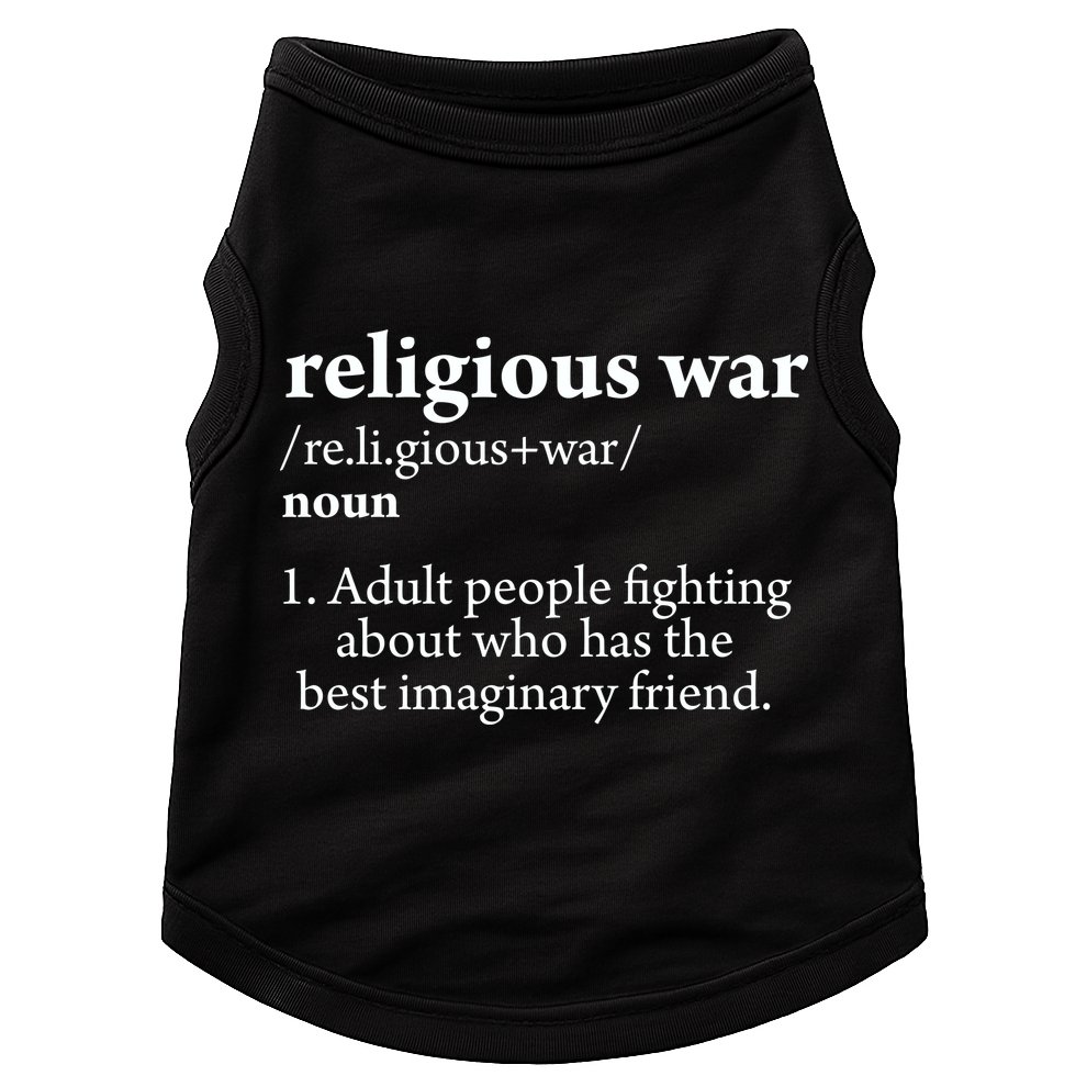 Religious War Definition Aldult People Fighting Funny Jesus Doggie Tank