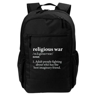 Religious War Definition Aldult People Fighting Funny Jesus Backpack