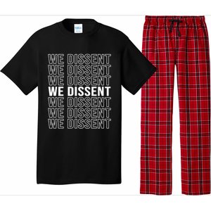 Rgb We Dissent Rights Are Hu Rights Pro Choice Gift Pajama Set