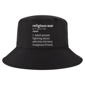 Religious War Definition Aldult People Fighting Funny Jesus Cool Comfort Performance Bucket Hat