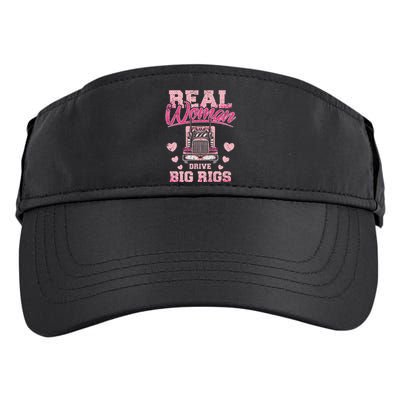 Real Woman Drive Big Rigs Trucker Girl Adult Drive Performance Visor