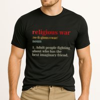 Religious War Definition Antireligious Activist Cooling Performance Crew T-Shirt