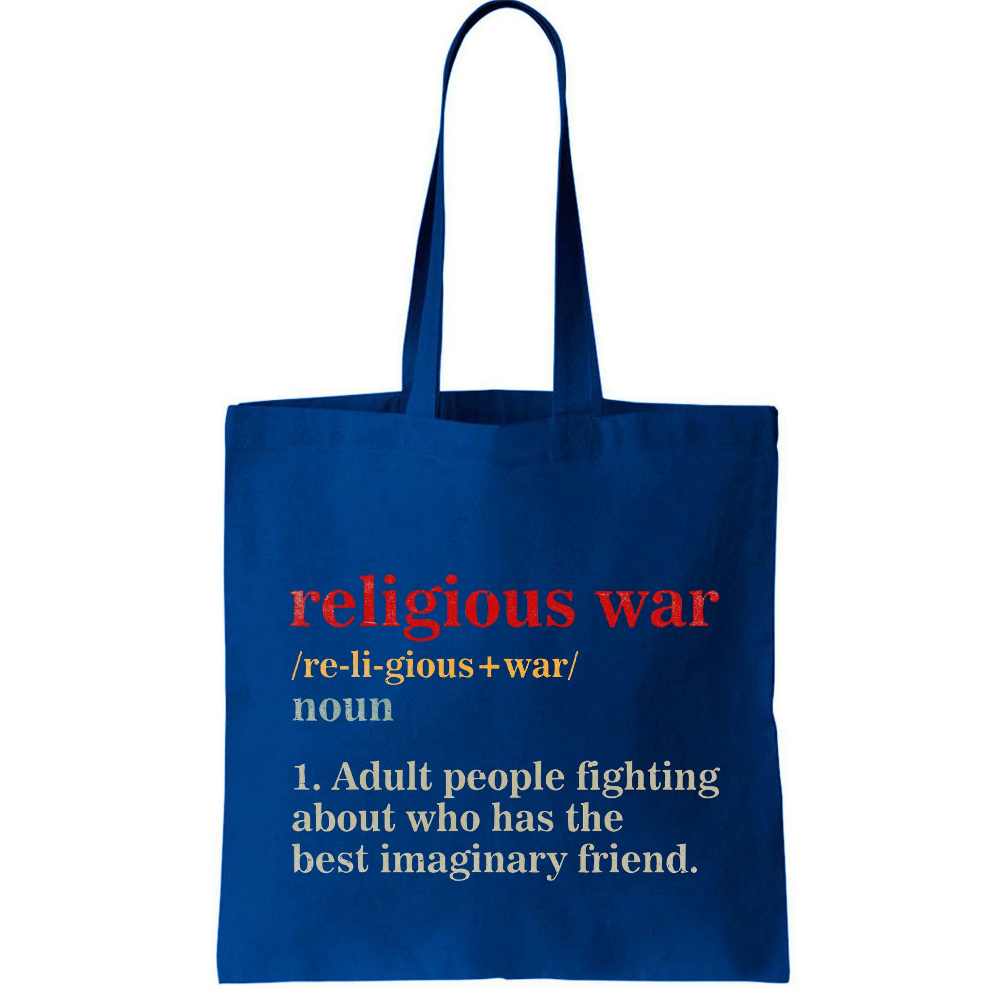 Religious War Definition Antireligious Activist Bag