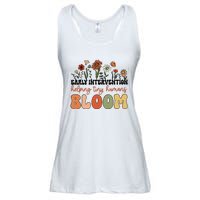 Retro Wildflower Early Intervention Helping Tiny Human Bloom Ladies Essential Flowy Tank