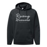 Raising Warriors Ephesians 6 10 20 Performance Fleece Hoodie