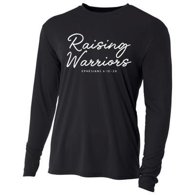 Raising Warriors Ephesians 6 10 20 Cooling Performance Long Sleeve Crew