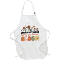 Retro Wildflower Early Intervention Helping Tiny Human Bloom Apron
