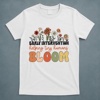 Retro Wildflower Early Intervention Helping Tiny Human Bloom T-Shirt