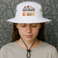 Retro Wildflower Early Intervention Helping Tiny Human Bloom Bucket Hat