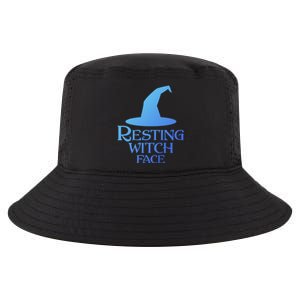 Resting Witch Face Silly Halloween Gift Cool Comfort Performance Bucket Hat