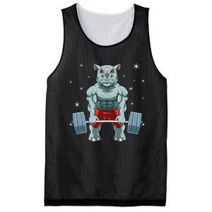 Rhino Weightlifting Fitness Gym For A Rhino Lover Premium Mesh Reversible Basketball Jersey Tank