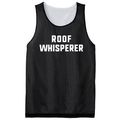 Roof Whisperer Funny Roofing Roofer Gift Christmas Mesh Reversible Basketball Jersey Tank