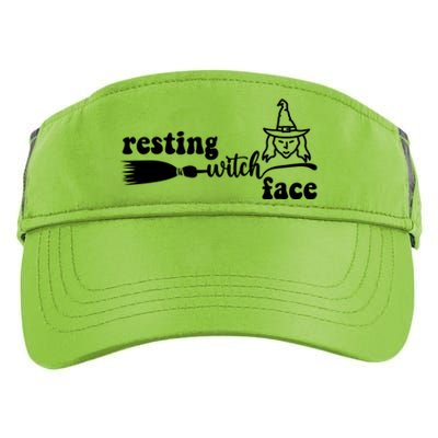 Resting Witch Face Funny Halloween Adult Drive Performance Visor