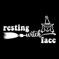 Resting Witch Face Funny Halloween 16 in Basic Backpack