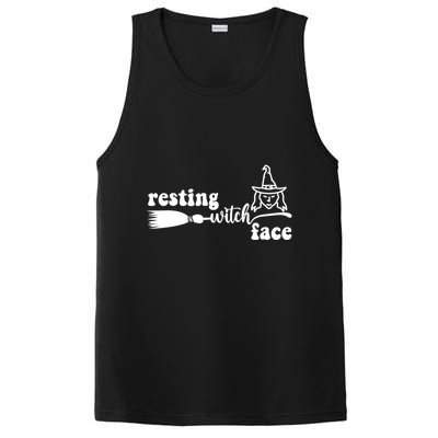 Resting Witch Face Funny Halloween PosiCharge Competitor Tank