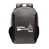 Resting Witch Face Funny Halloween Vector Backpack