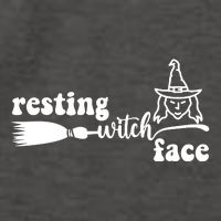 Resting Witch Face Funny Halloween Vector Backpack