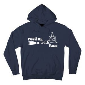 Resting Witch Face Funny Halloween Tall Hoodie