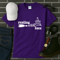Resting Witch Face Funny Halloween Tall T-Shirt