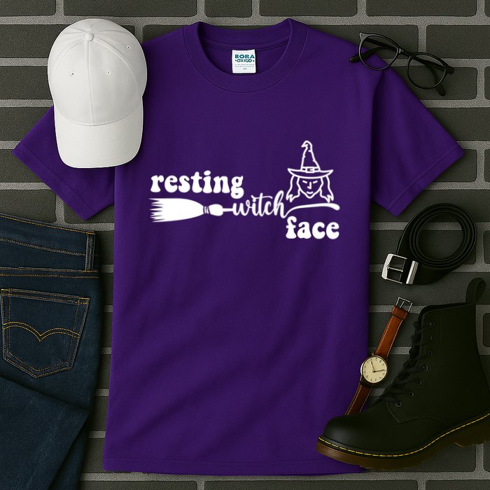 Resting Witch Face Funny Halloween Tall T-Shirt