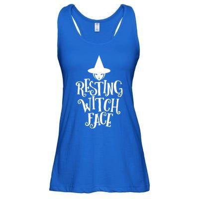 Resting Witch Face Funny Halloween Gift Ladies Essential Flowy Tank