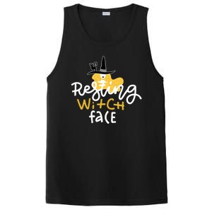 Resting Witch Face Funny Halloween PosiCharge Competitor Tank