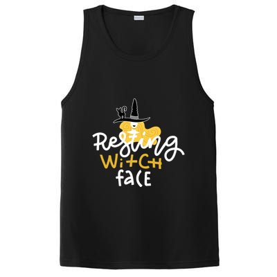 Resting Witch Face Funny Halloween PosiCharge Competitor Tank
