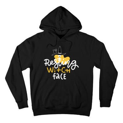 Resting Witch Face Funny Halloween Tall Hoodie