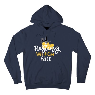 Resting Witch Face Funny Halloween Hoodie