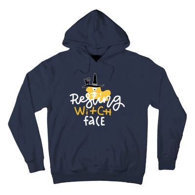 Resting Witch Face Funny Halloween Tall Hoodie