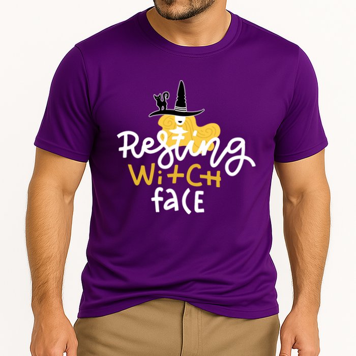 Resting Witch Face Funny Halloween Performance Shirt
